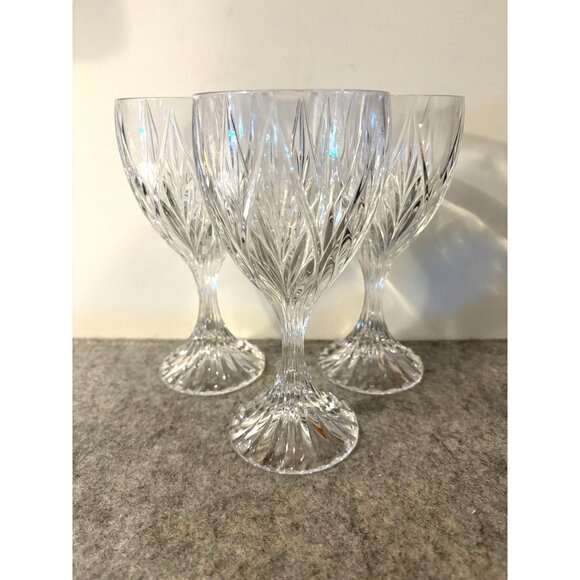 3 Mikasa Park Lane 6.75" 9oz. Beautiful Water/Ice Tea Goblets  # 3076 - Picture 2 of 7